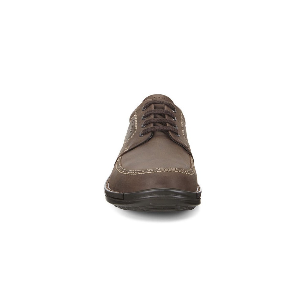 ECCO Mens Oxford Shoes Brown - Fusion Ii Tie - HDN-978132